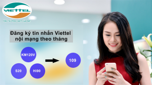 Các gói đăng ký tin nhắn Viettel nội mạng theo tháng giá rẻ, nhiều ưu đãi
