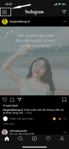 Bạn mở camera tại góc trái phía trên ứng dụng.