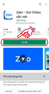 Hướng dẫn tải Zalo về điện thoại