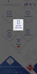 Hướng dẫn nạp tiền điện thoại trên BIDV Smart Banking cực đơn giản