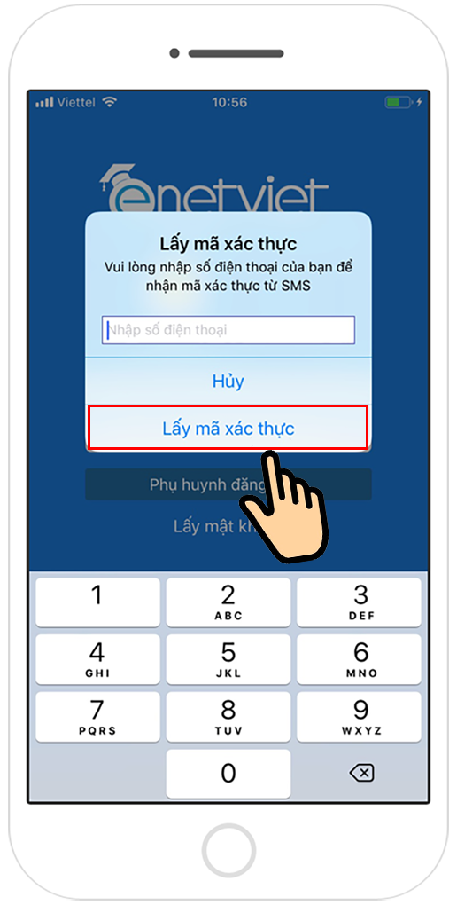 lấy mã xác thực bằng cách nhập SĐT lấy mã xác thực bằng cách nhập SĐT