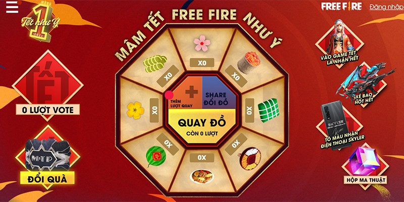 Vòng quay may mắn trong sự kiện tết 2021 Vòng quay may mắn trong sự kiện tết 2021
