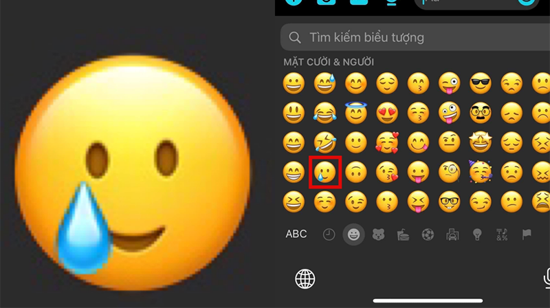 Cách bình luận icon vừa khóc vừa cười mới trên Facebook Cách bình luận icon vừa khóc vừa cười mới trên Facebook