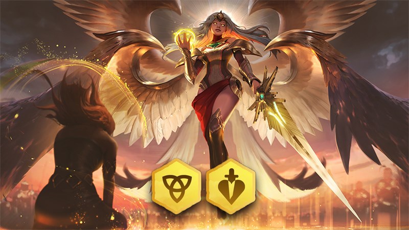 Kayle thay thế Warwick và trở thành chủ lực trong đội hình Thánh Thần Kayle thay thế Warwick và trở thành chủ lực trong đội hình Thánh Thần