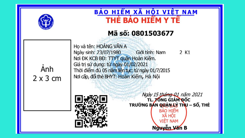 Thẻ BHYT mới Thẻ BHYT mới