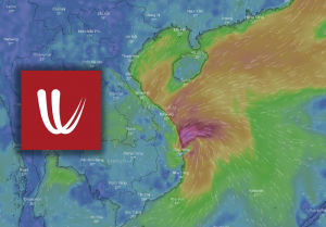 Cách xem lượng mưa, đường đi của bão với ứng dụng Windy