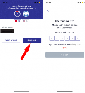cách khai báo y tế