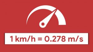 1 kmh bằng bao nhiêu ms Cách đổi kmh sang ms chính xác nhất