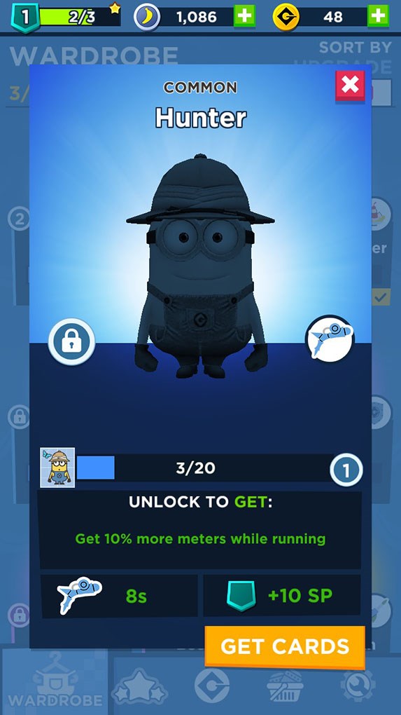 10-573x1020-3 Mở khóa, nâng cấp nhân vật trong Minion Rush