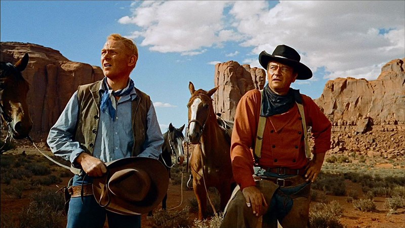 Hai diễn viên chính trong phim Hai diễn viên chính trong phim The Searchers