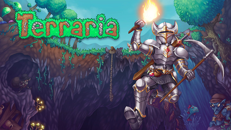 Terraria Terraria có hơn 400 loại vũ khí, cùng nhiều trang bị đặc biệt