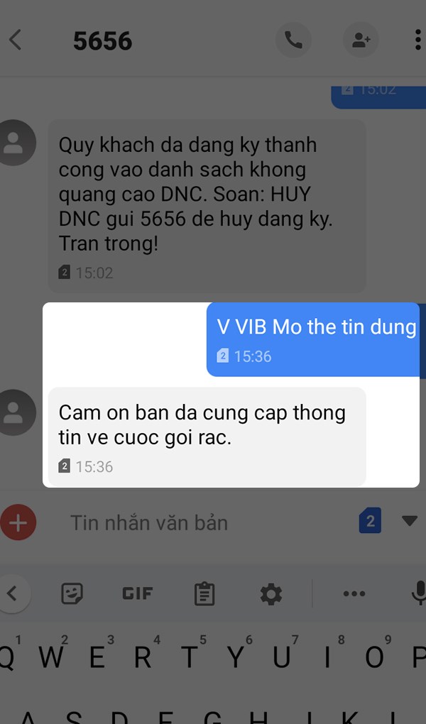 Chặn cuộc gọi rác Chặn cuộc gọi rác