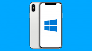 iPhone X chạy Windows 10
