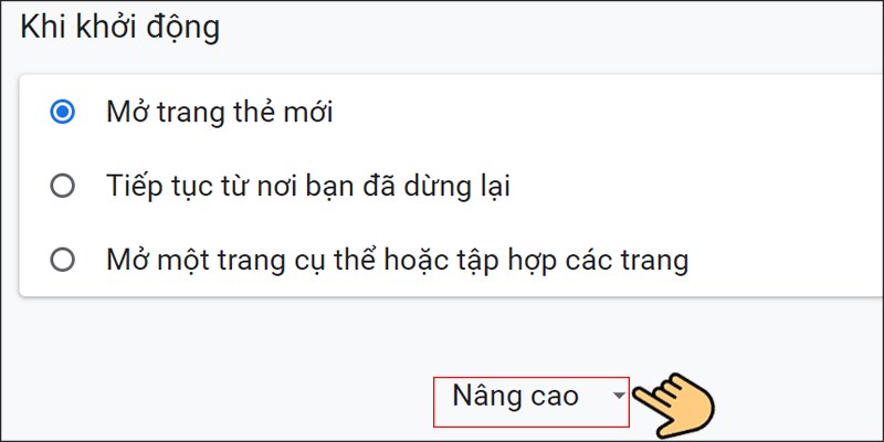 1phut-800x400-58 Cửa sổ cài đặt mở ra bạn kéo xuống và tiếp tục chọn mục nâng cao để cài đặt thêm các phần cài đặt khác nhé