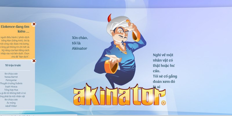 1phut-800x400-65 Truy cập trang game Akinator để chơi và thử tài suy đoán của thần đèn bằng tiếng Việt ngay thôi nào.