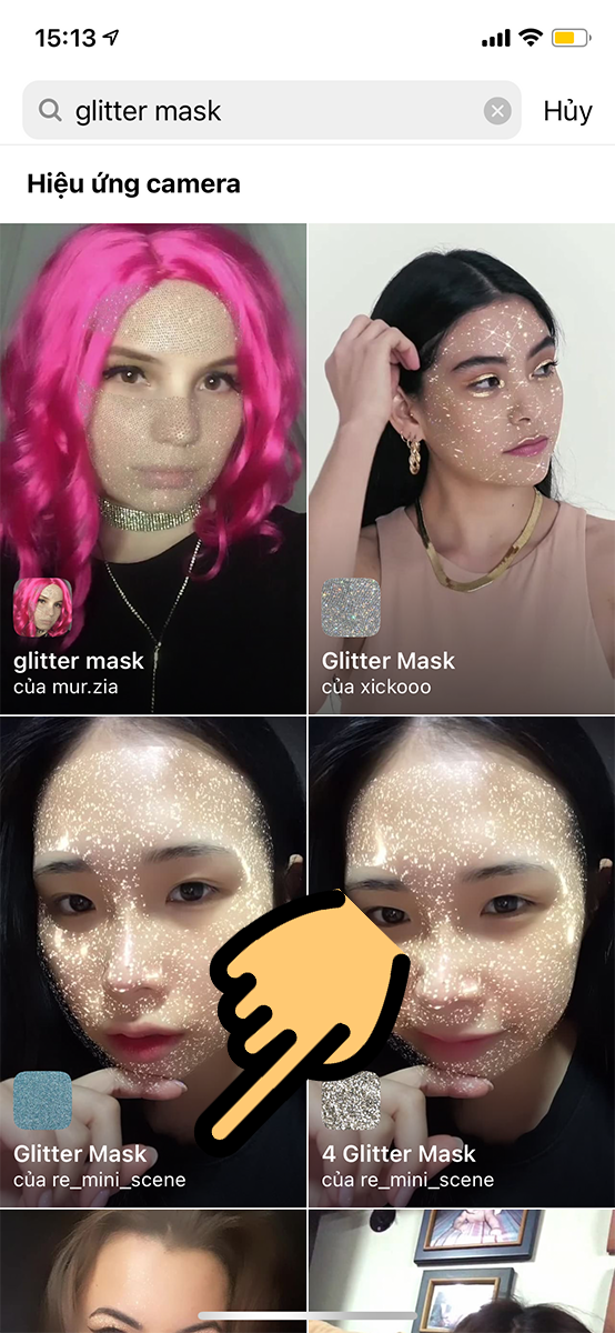 nhập tìm kiếm từ glitter mask nhập tìm kiếm từ glitter mask