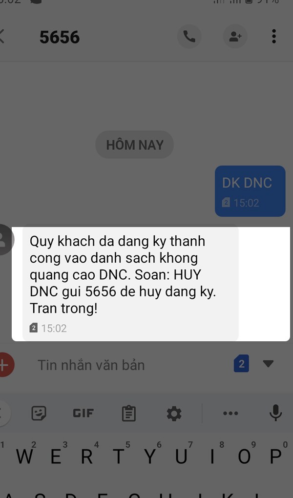 Hủy đăng ký DoNotCall Hủy đăng ký DoNotCall