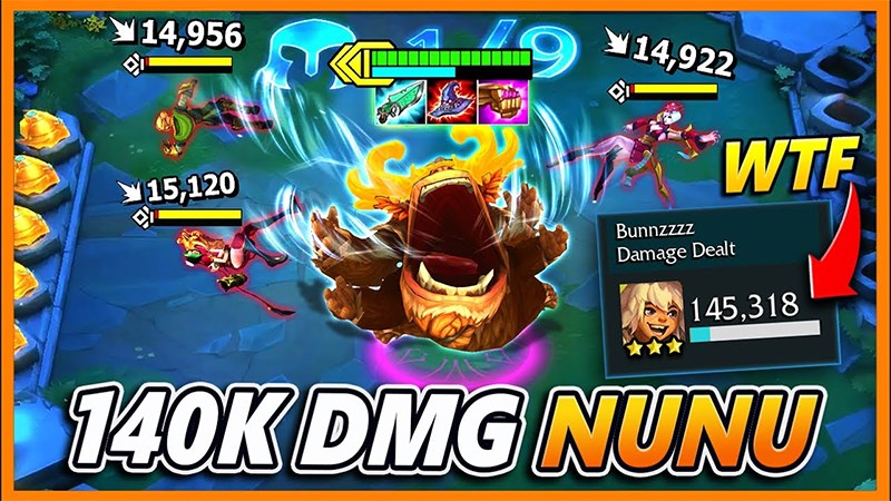 Những cú nuốt của Nunu sẽ gây sát thương chuẩn Những cú nuốt của Nunu sẽ gây sát thương chuẩn