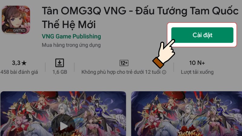 Nhấn chọn Cài đặt (Install) Nhấn chọn Cài đặt (Install)