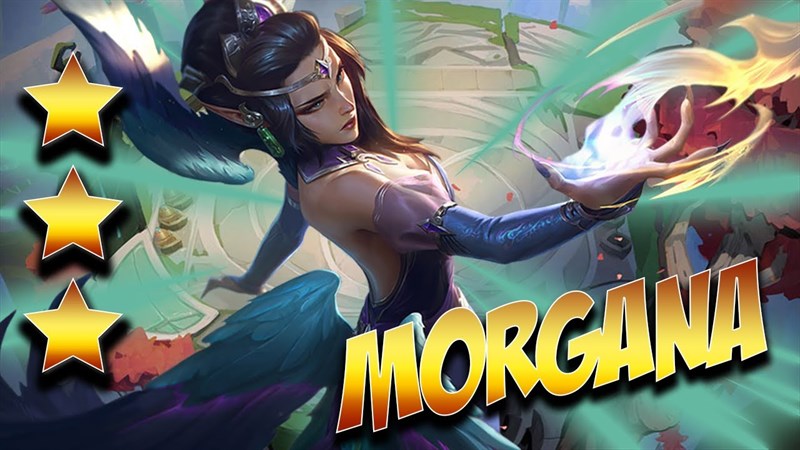 Morgana khiến kẻ địch suy yếu dần và nằm xuống Morgana khiến kẻ địch suy yếu dần và nằm xuống