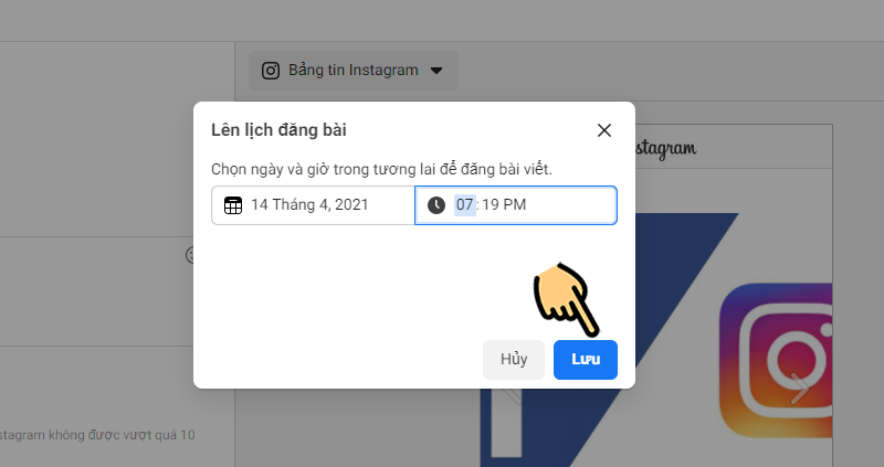 Đặt giờ đăng bài Đặt giờ đăng bài