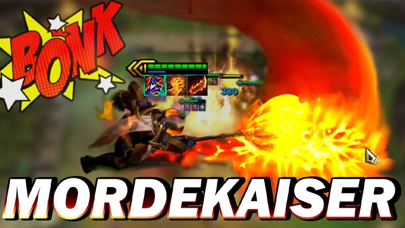 Mordekaiser đóng vai trò là carry chính trong đội hình Mordekaiser đóng vai trò là carry chính trong đội hình