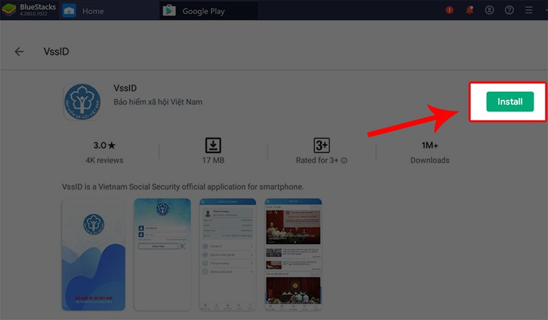 Chọn Install Chọn Install