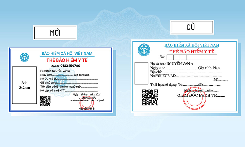Thẻ BHYT mới Thẻ BHYT mới