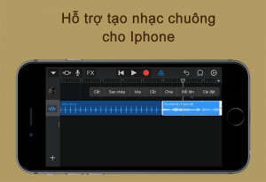 App cắt nhạc chuông iPhone Garageband