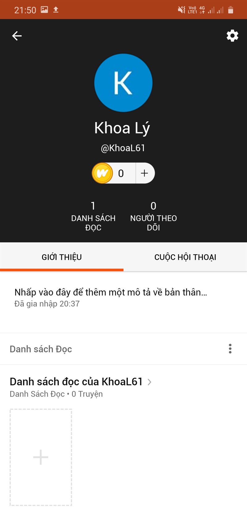 3-cach-dang-ky-tai-khoan-wattpad-tren-dien-thoai-may-tinh19-800x1662-1 Bước 5: Bạn đã đăng nhập thành công vào tài khoản Google của mình để sử dụng Wattpad,