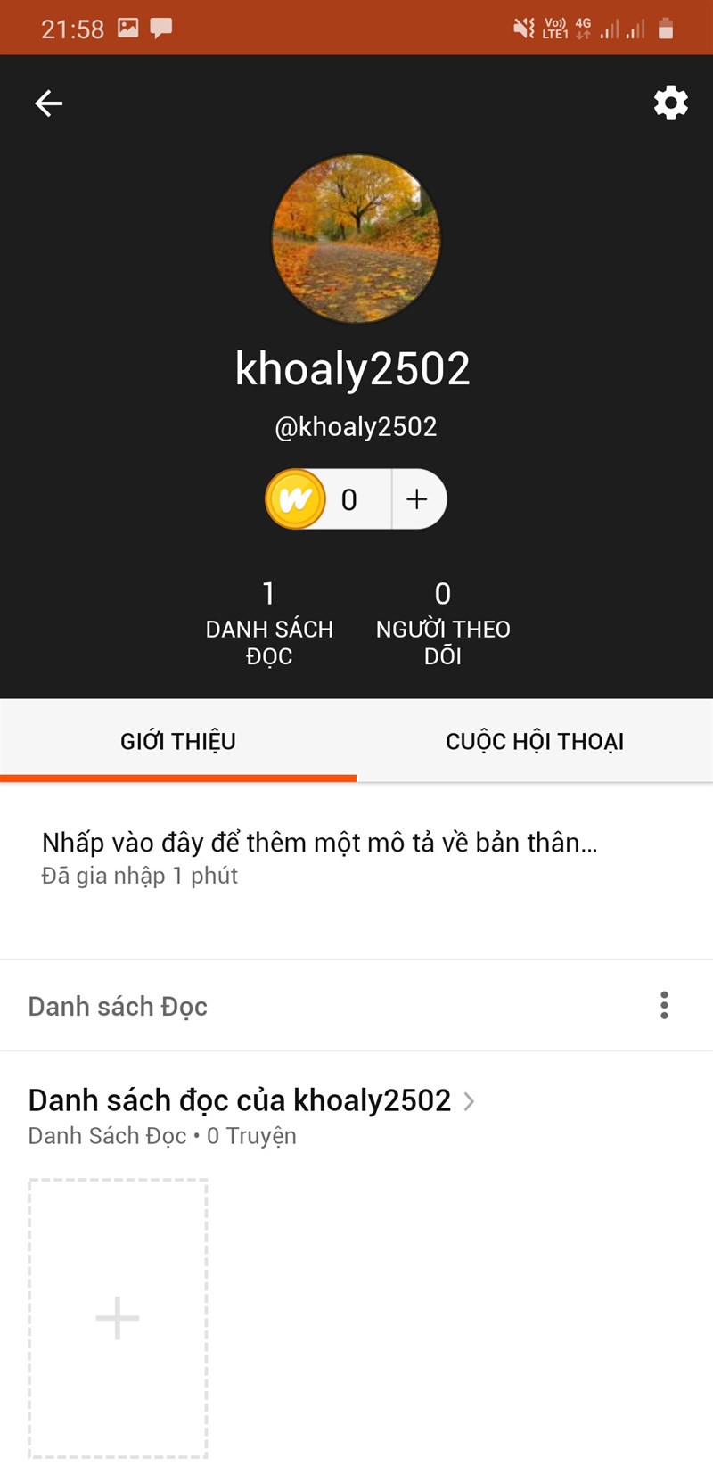 3-cach-dang-ky-tai-khoan-wattpad-tren-dien-thoai-may-tinh23-800x1653-1 Bước 5: Bạn đã sử dụng thành công vào tài khoản Email của mình để sử dụng Wattpad, giờ đây chỉ cần nhập tên đăng nhập và mật khẩu bạn đã đăng ký ở bước 3 là có thể vào tài khoản Wattpad của mình rồi!