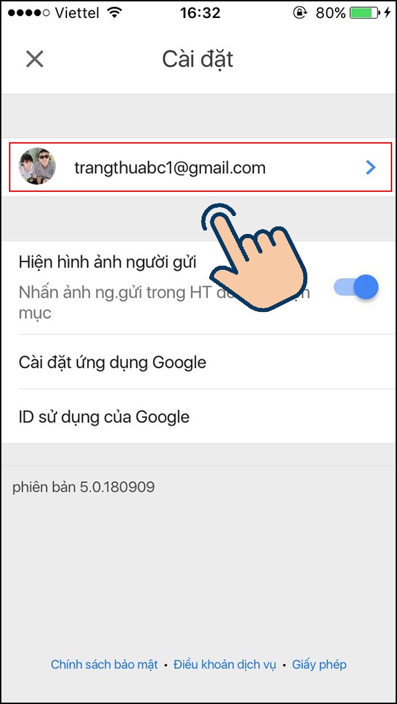 3-cach-dang-xuat-tai-khoan-gmail-tu-xa-nhanh-nhat16-575x1020-1 Chọn vào tài khoản Gmail của bạn.