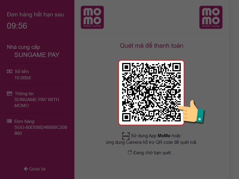 Quét mã QR Quét mã QR