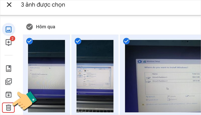3-cach-xoa-du-lieu-lam-tang-dung-luong-trong-google-drive-11-800x459-1 Xóa ảnh không dùng đến.