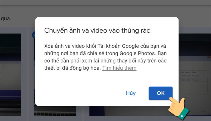 3-cach-xoa-du-lieu-lam-tang-dung-luong-trong-google-drive-12-800x459-1 Đồng ý chuyển thư mục đến thùng rác.