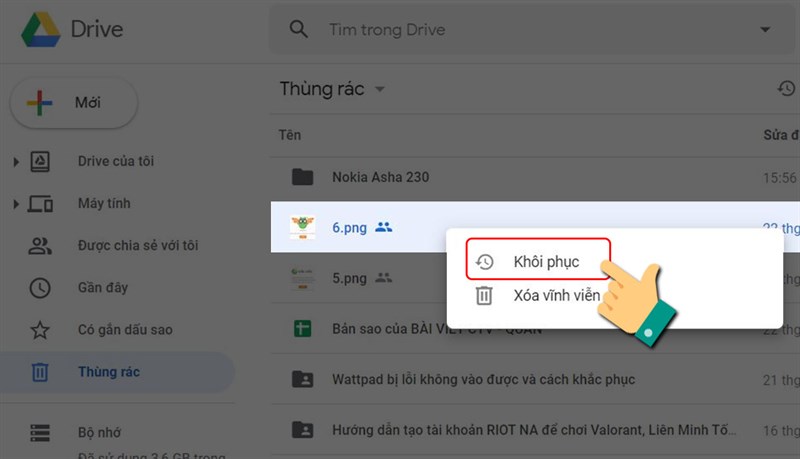 3-cach-xoa-du-lieu-lam-tang-dung-luong-trong-google-drive-5-800x459-1 Khôi phục lại thư mục đã xóa.