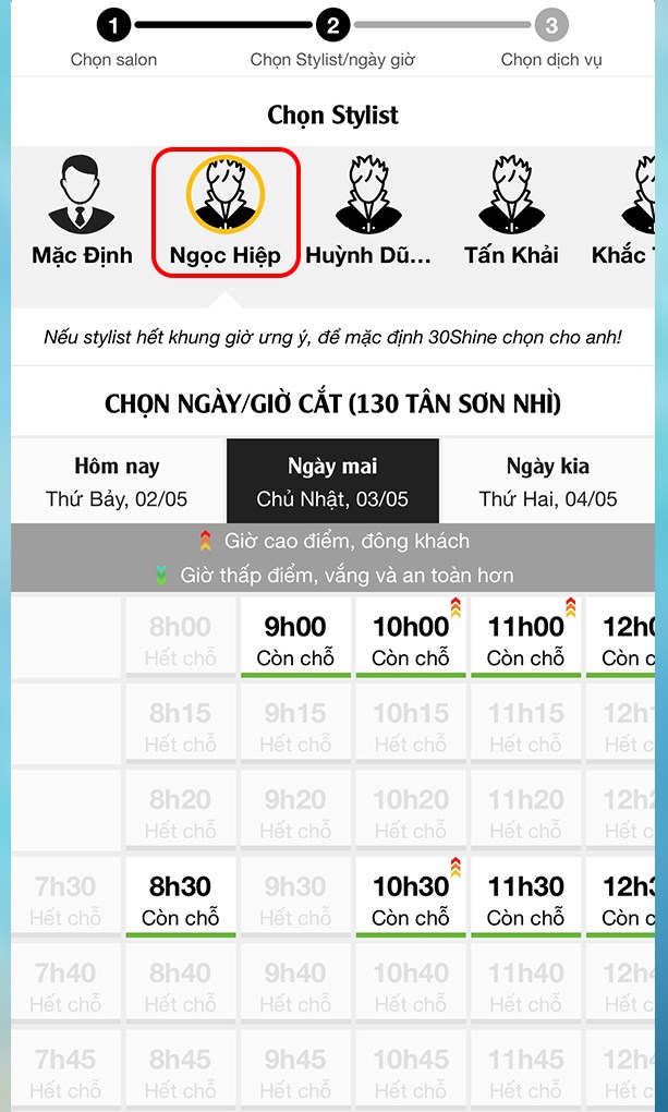 30shine5-613x1020-1 Chọn nhân viên thực hiện dịch vụ cho bạn tại mục Stylist