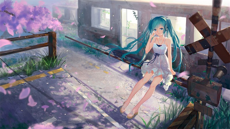 Ảnh nền Hatsune Miku - 3 (Kích thước: 1920 x 1080) Ảnh nền Hatsune Miku - 3 (Kích thước: 1920 x 1080)