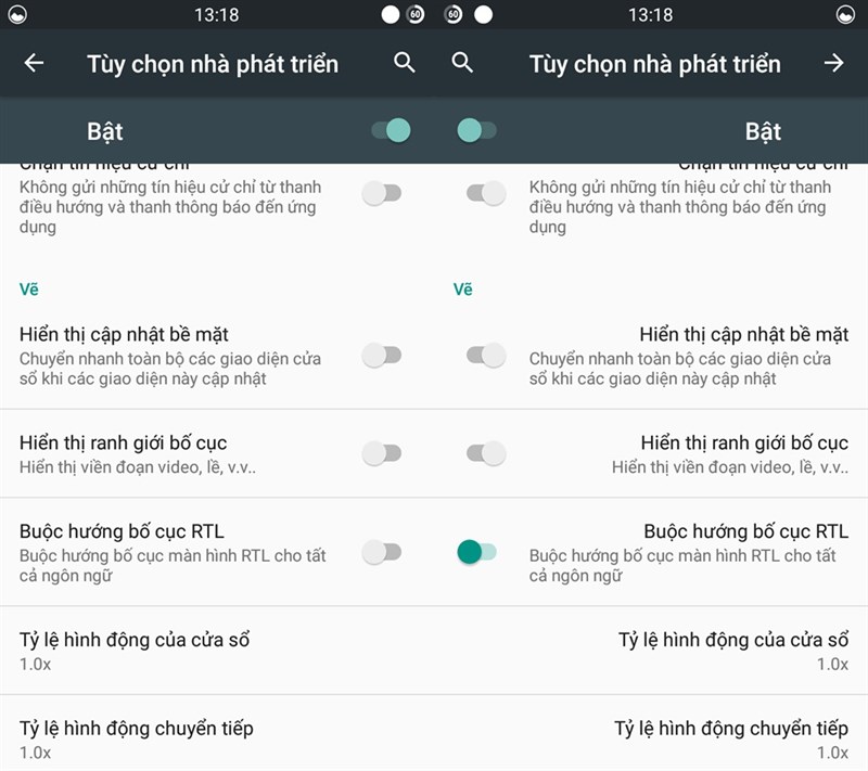 chế độ nhà phát triển 3 chế độ nhà phát triển 3