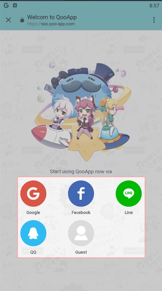 4-570x1020-1 Bấm vào QooApp trong Bluestacks và đăng nhập
