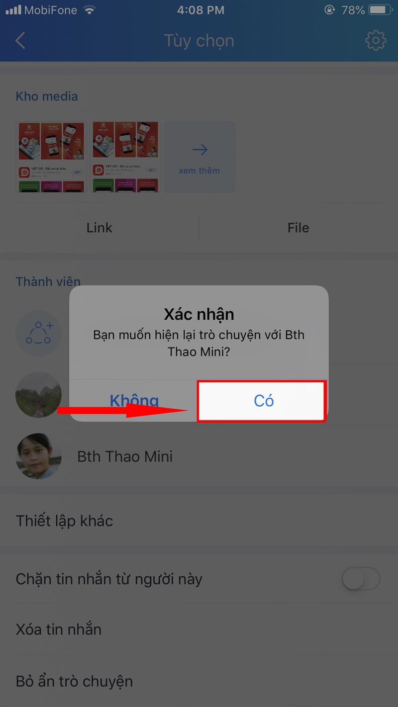 4-800x1422-1 Hướng dẫn bỏ ẩn trò chuyện Zalo trên iPhone