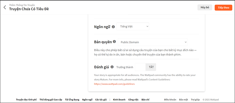 nhấn vào mục tiếp tục bên góc phải màn hình. nhấn vào mục tiếp tục bên góc phải màn hình.