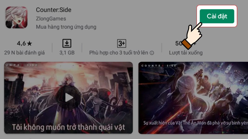 Nhấn chọn Cài đặt (Install) Nhấn chọn Cài đặt (Install)