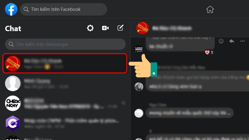 4-800x450-7-2 Vào Messenger trên máy tính hoặc nền tảng web, bạn chọn cuộc trò chuyện bất kỳ