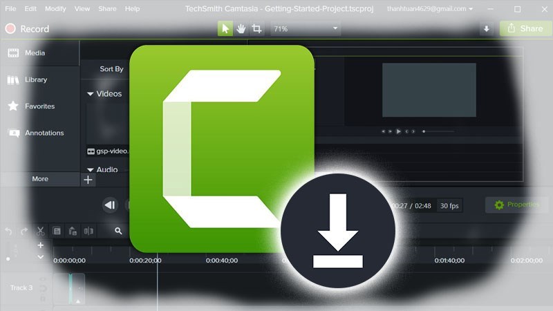 Phần mềm chụp màn hình Camtasia Phần mềm chụp màn hình Camtasia