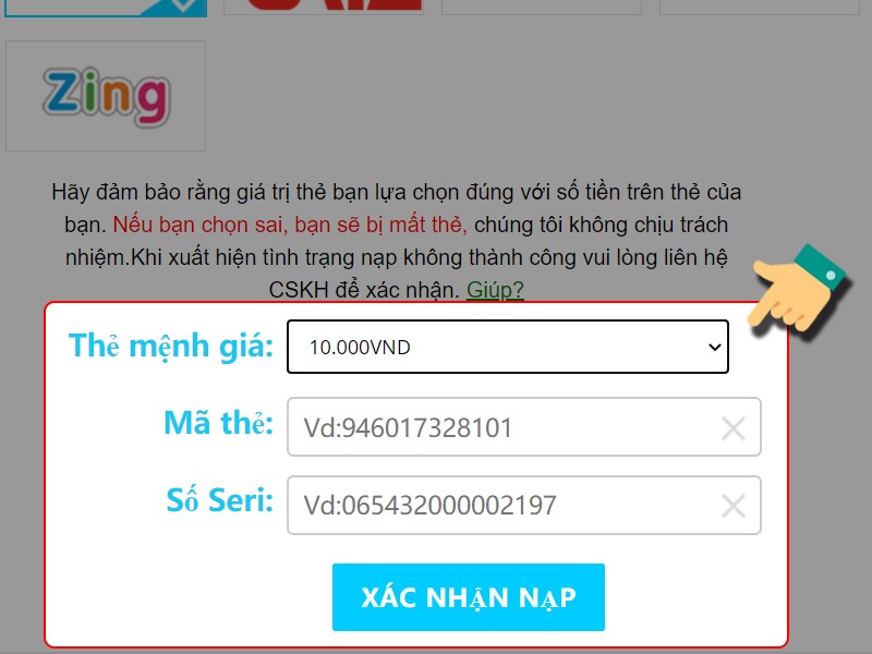 Nhập thông tin thẻ để thanh toán Nhập thông tin thẻ để thanh toán