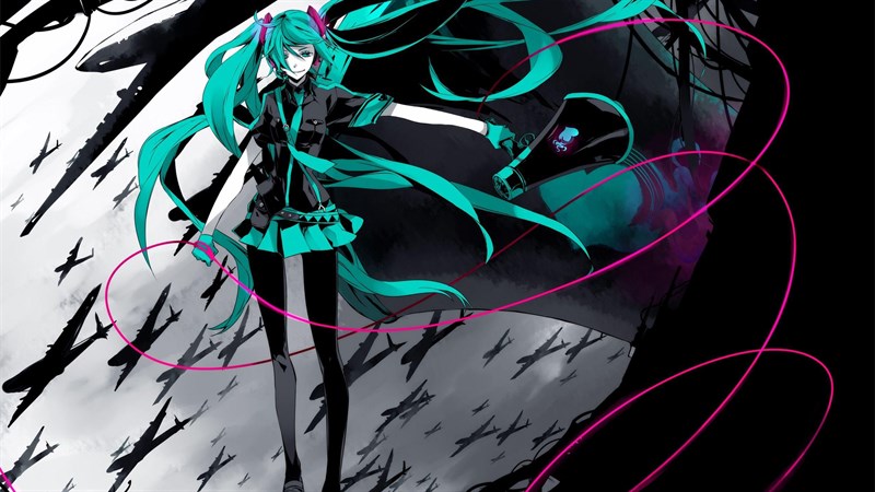 Ảnh nền Hatsune Miku - 6 (Kích thước: 1920 x 1080) Ảnh nền Hatsune Miku - 6 (Kích thước: 1920 x 1080)