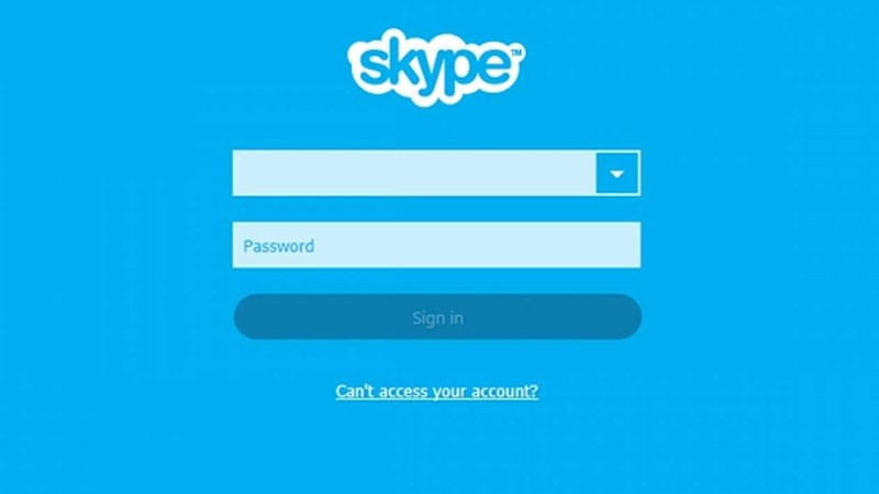Đăng nhập lại Skype Đăng nhập lại Skype