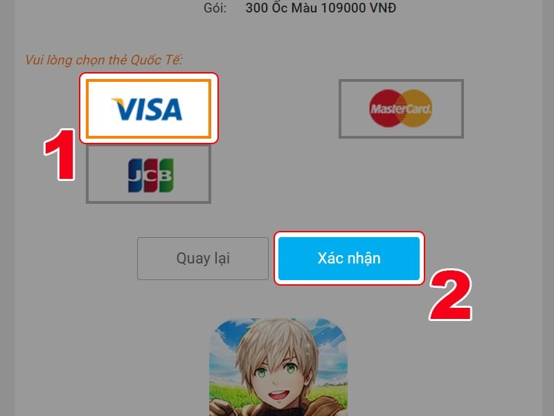 Chọn loại thẻ Chọn loại thẻ