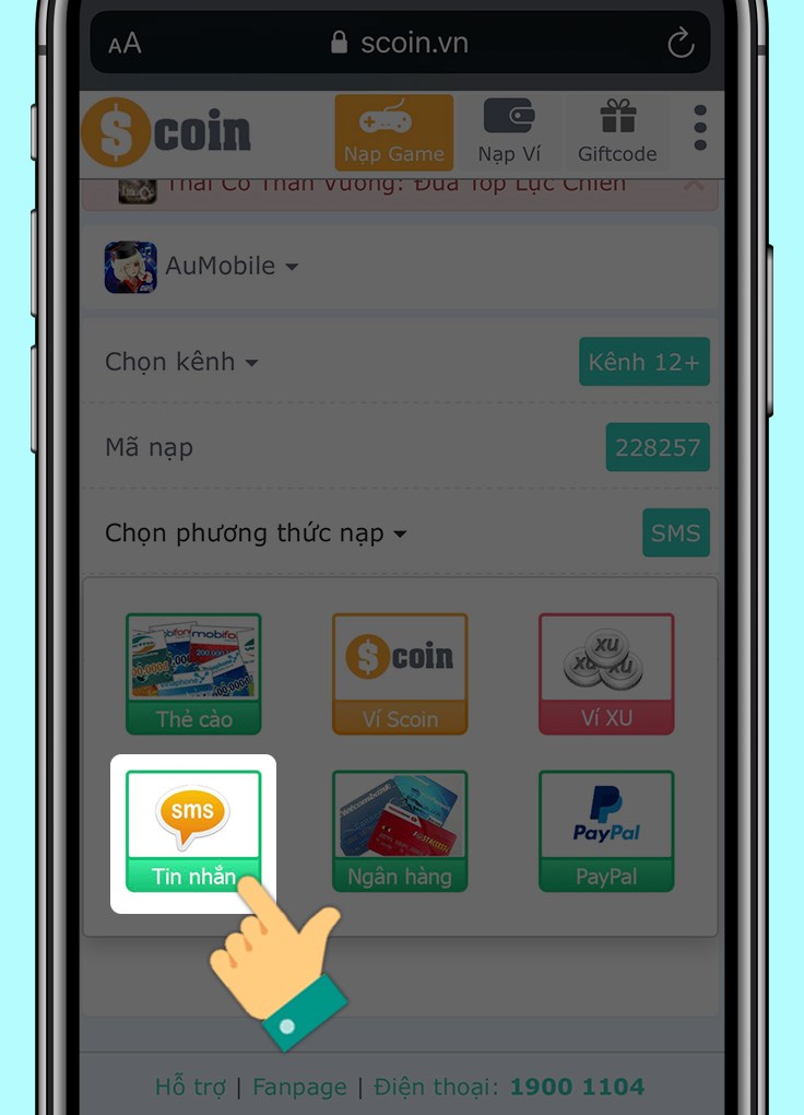5-cach-nap-the-tien-vao-au-mobile-tren-web-an-toan-tien-loi-12-736x1020-1 Phương thức nạp là Tin nhắn SMS